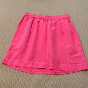 Merona Bright Pink Linen Skirt